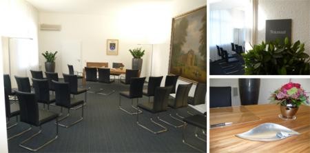 Innenansicht des Trauzimmers im Rathaus Schwetzingen 